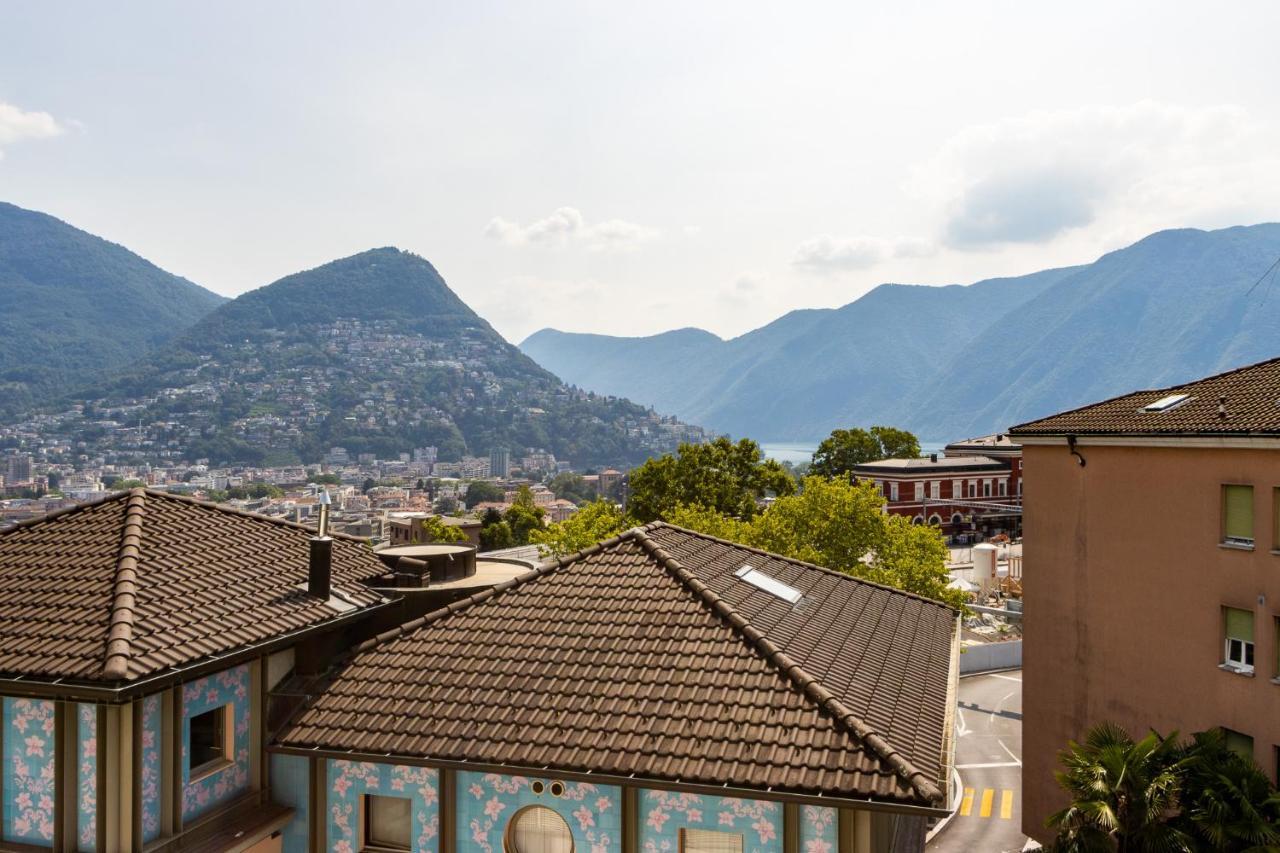 Belvedere Apartment Walking Distance From Train Station Lugano Exterior foto