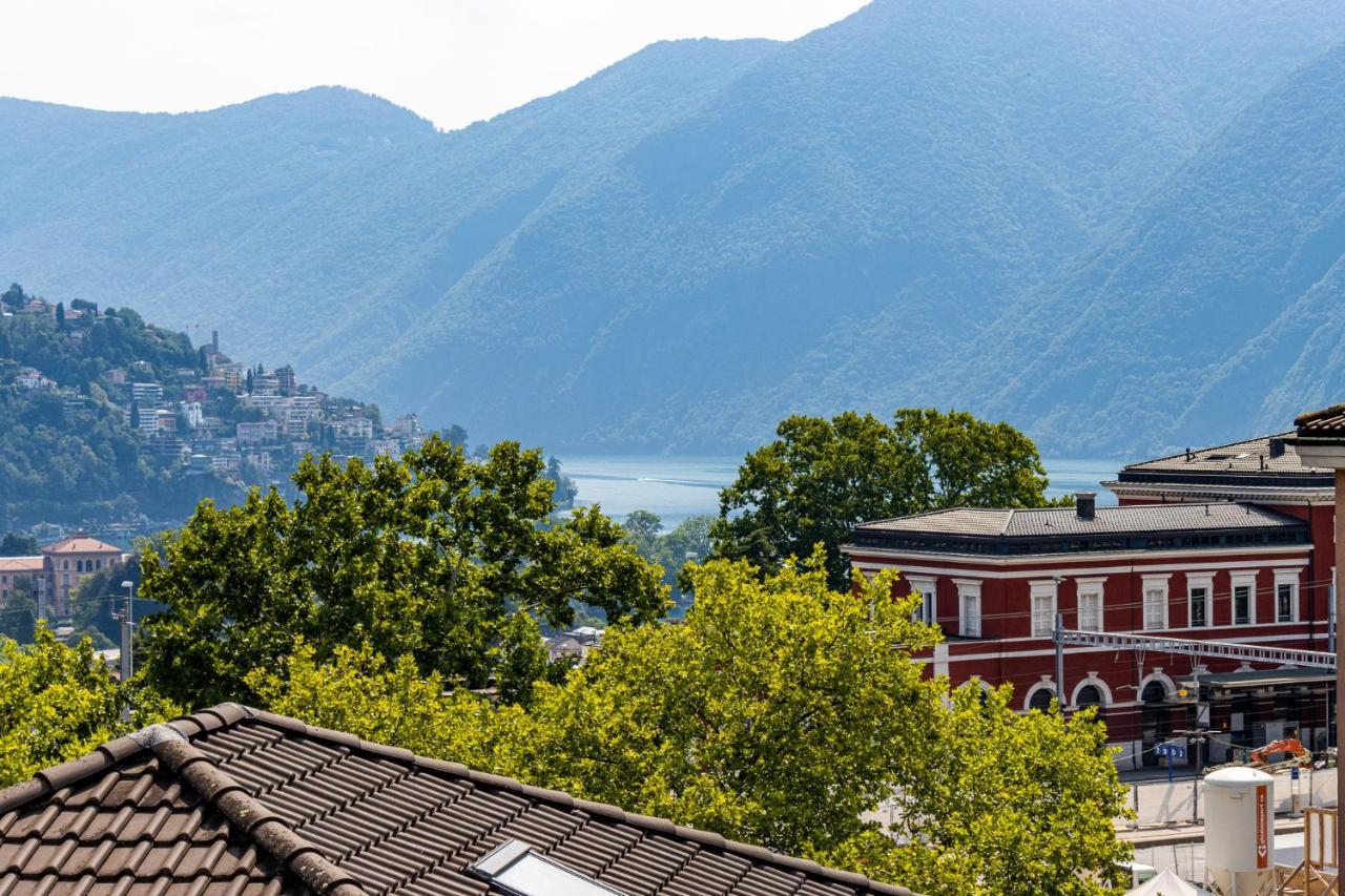 Belvedere Apartment Walking Distance From Train Station Lugano Exterior foto