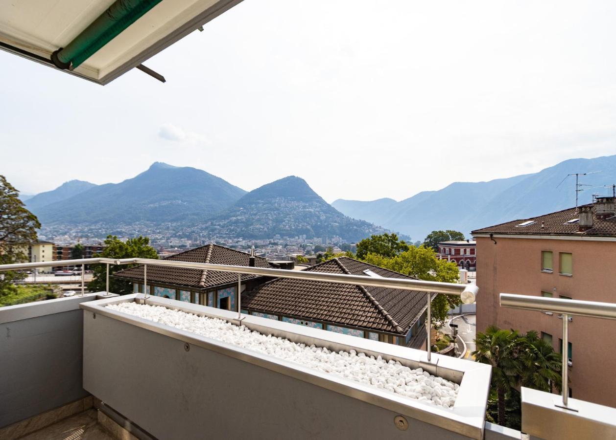 Belvedere Apartment Walking Distance From Train Station Lugano Exterior foto